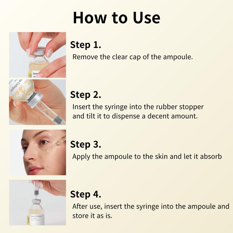 Deep Collagen Silk Peptide Facial Ampoule