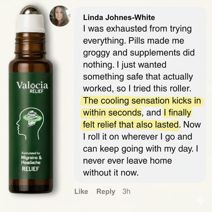 Valocia™ Migraine Relief Roll-On